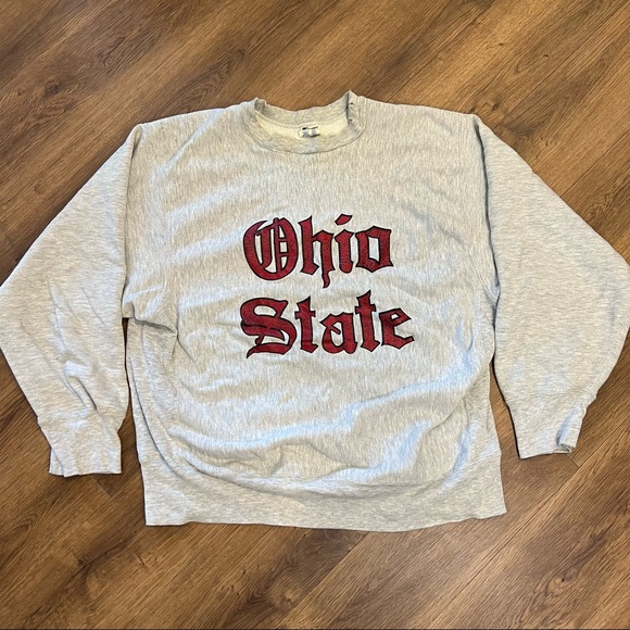 Vintage Champion Reverse Weave Ohio 